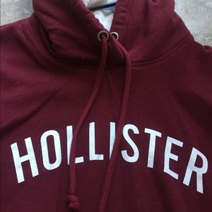 Hollister Maroon Hoodie